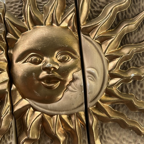 Vintage Ceramic Celestial Sun Moon Candle Holder - Picture 13 of 13